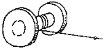 drawing of a spool